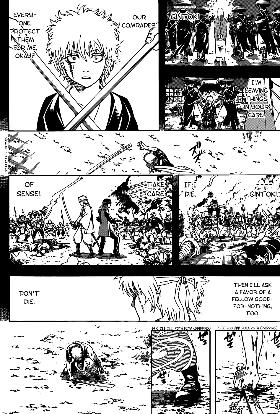 Halaman dari Gintama Chapter 519
