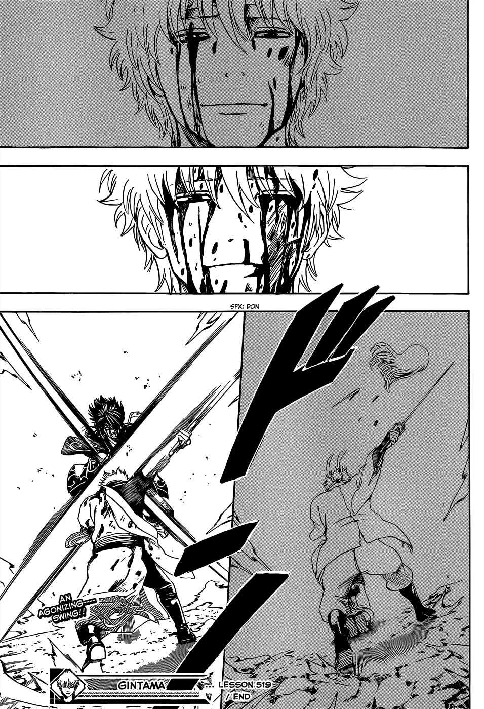 Halaman dari Gintama Chapter 519