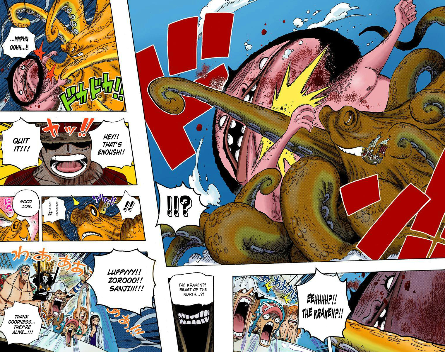 Halaman dari One Piece (Official Colored) Chapter 606