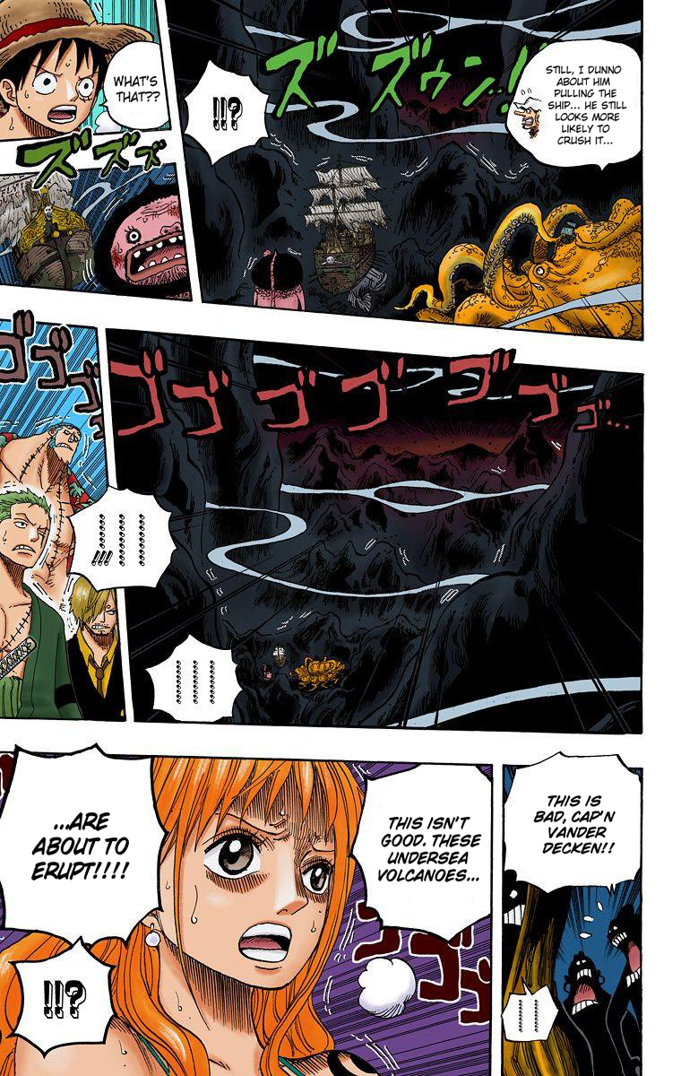 Halaman dari One Piece (Official Colored) Chapter 606