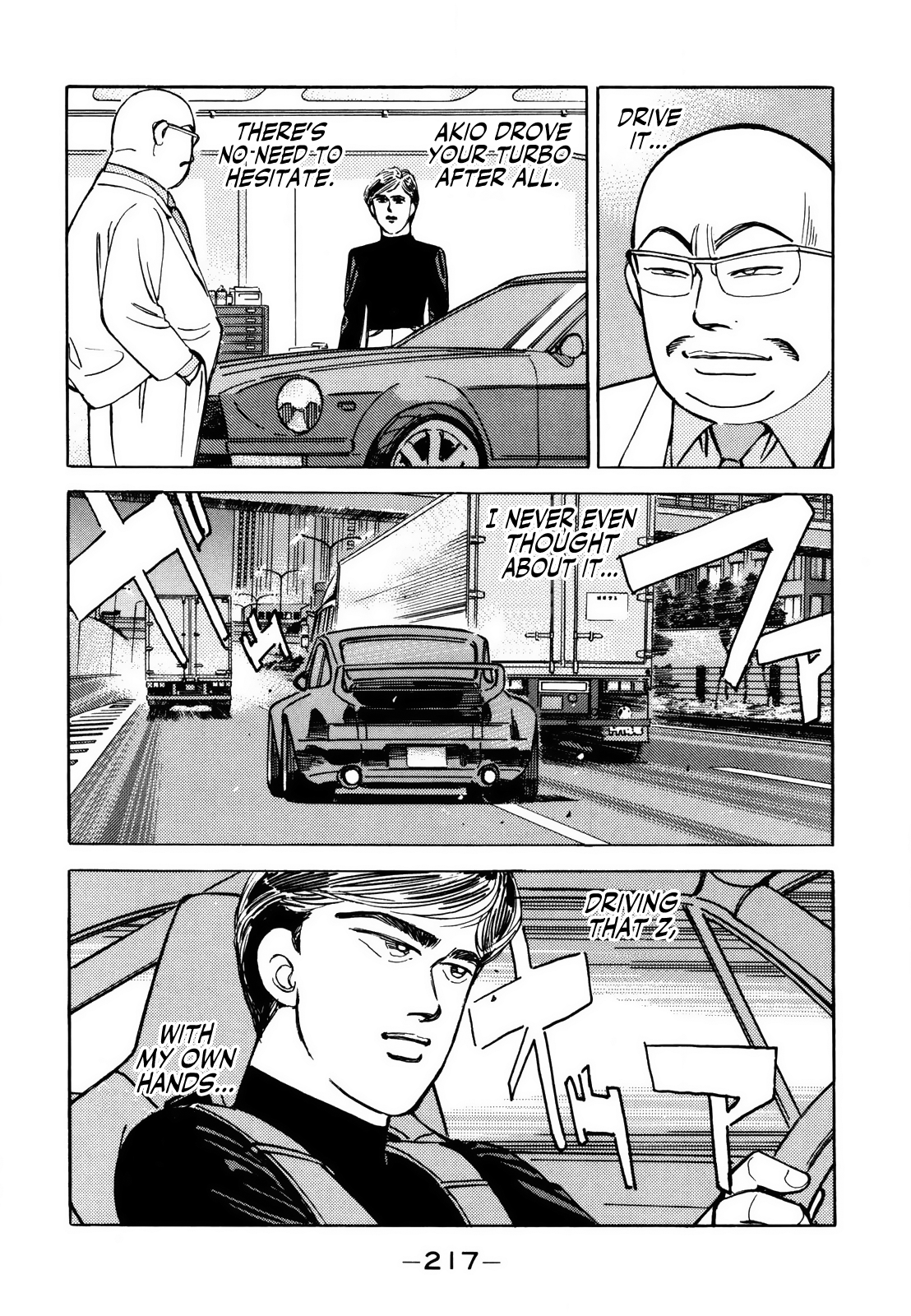 Halaman dari Wangan Midnight Chapter 131