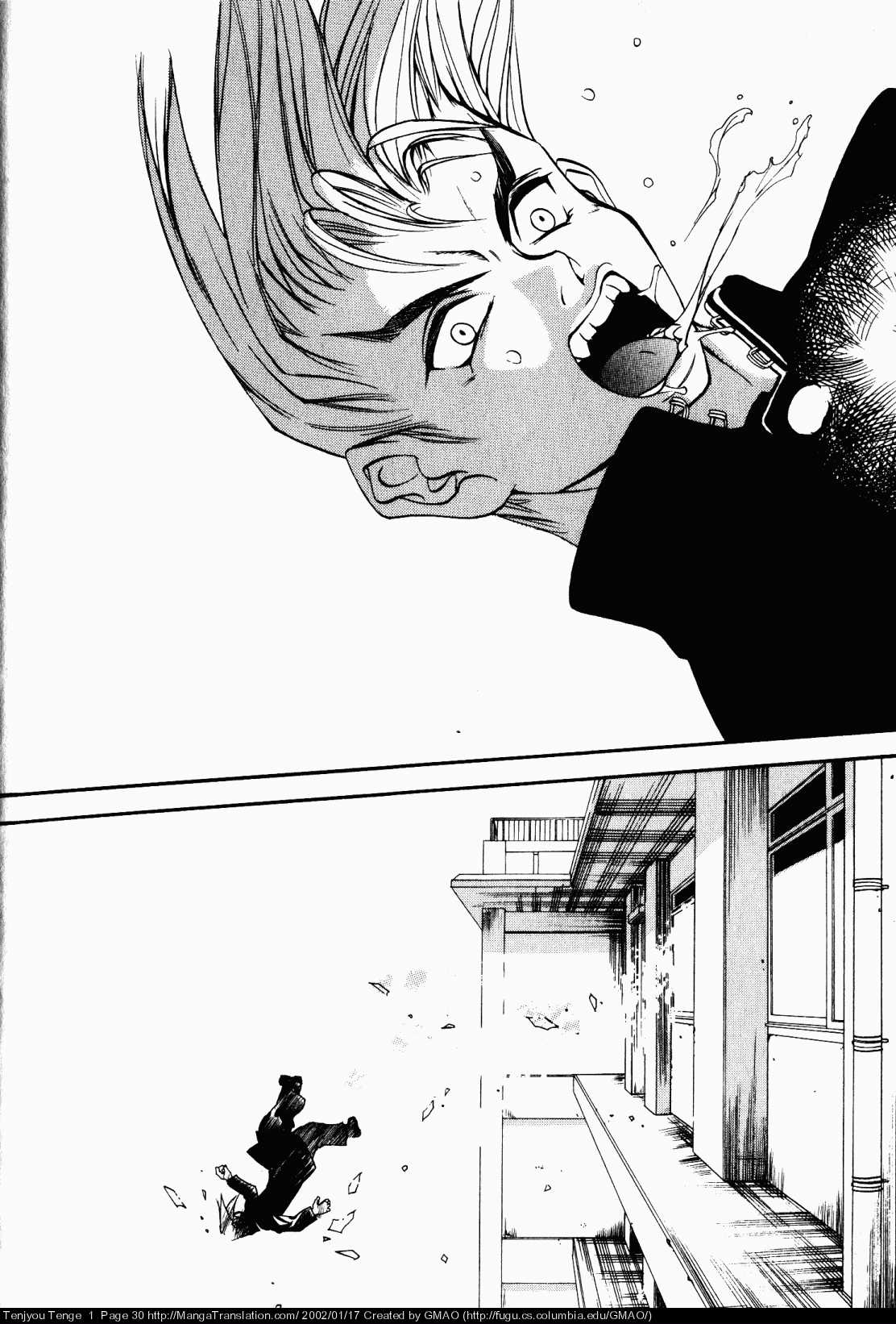 Halaman dari Tenjou Tenge Chapter 1