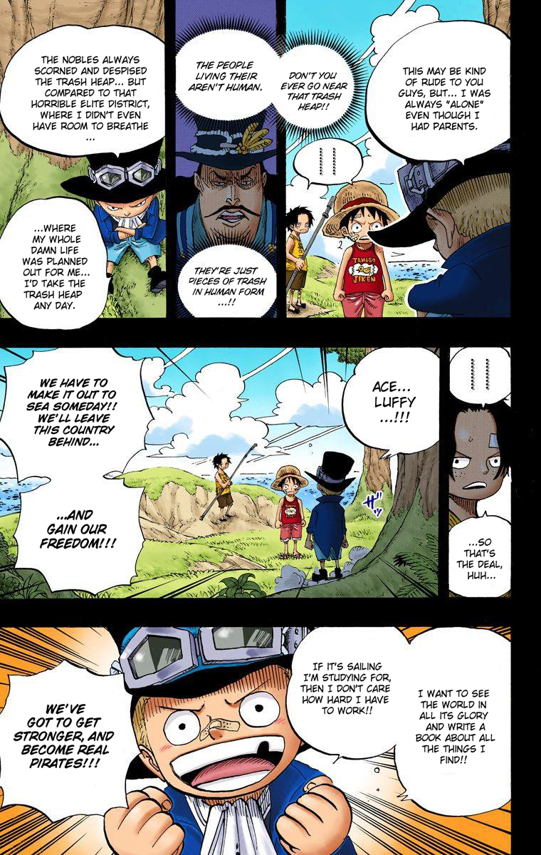 Halaman dari One Piece (Official Colored) Chapter 585