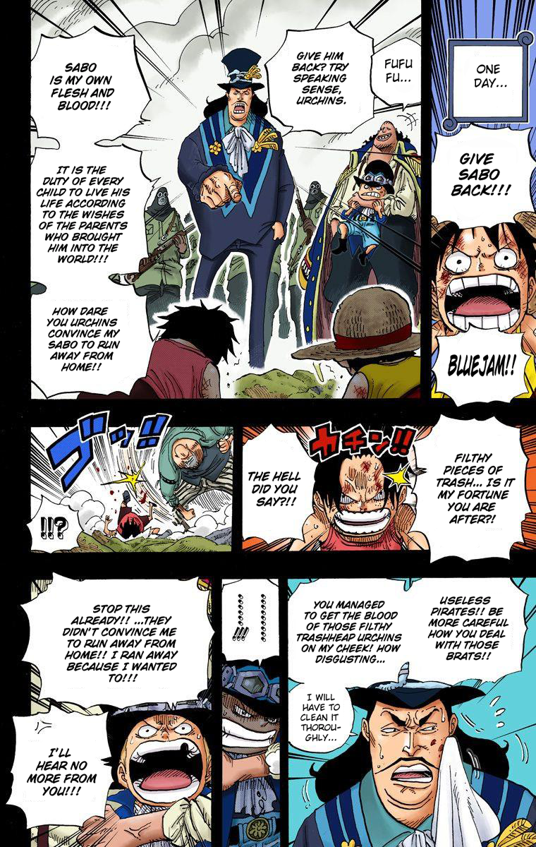 Halaman dari One Piece (Official Colored) Chapter 585