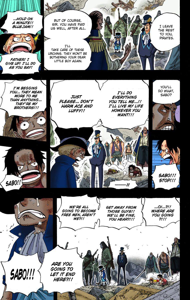 Halaman dari One Piece (Official Colored) Chapter 585