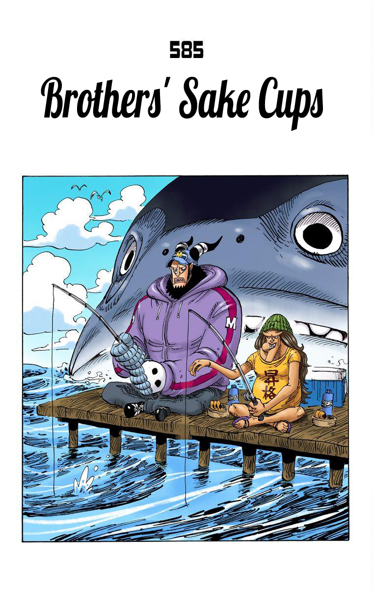 Halaman dari One Piece (Official Colored) Chapter 585