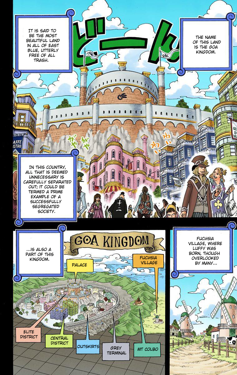 Halaman dari One Piece (Official Colored) Chapter 585