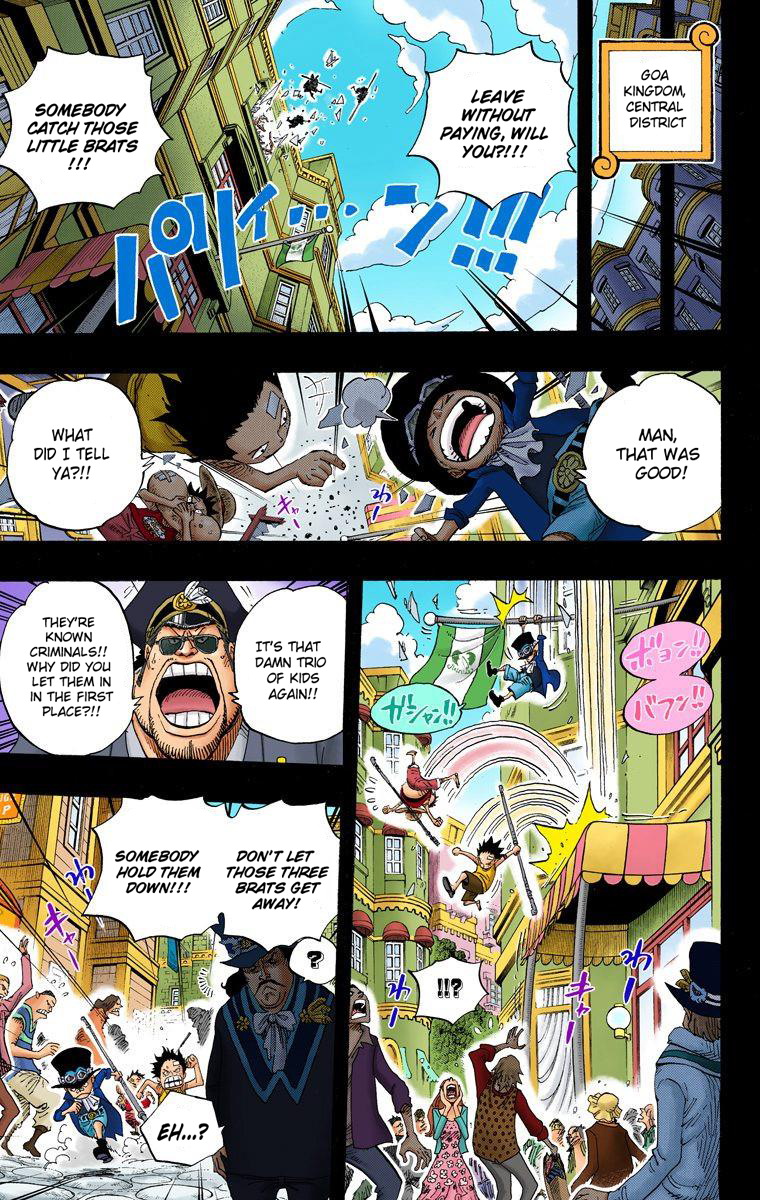 Halaman dari One Piece (Official Colored) Chapter 585