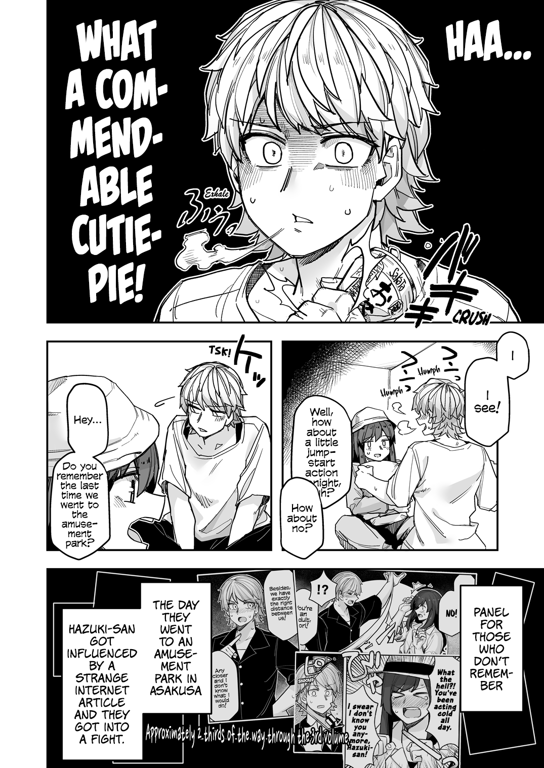 Halaman dari Ikemen Joshi to Josou Danshi Chapter 110