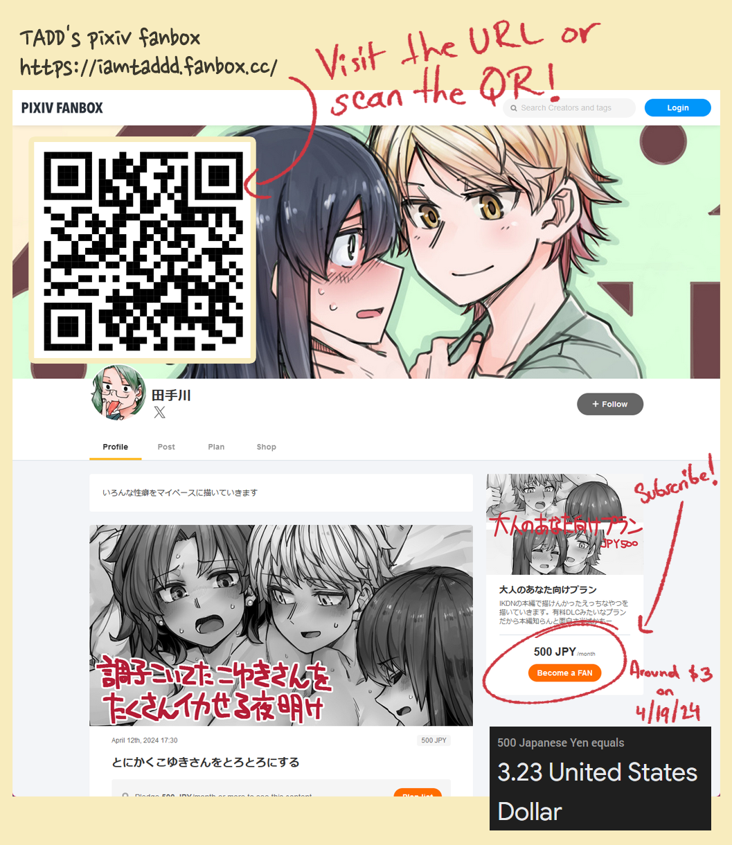 Halaman dari Ikemen Joshi to Josou Danshi Chapter 110
