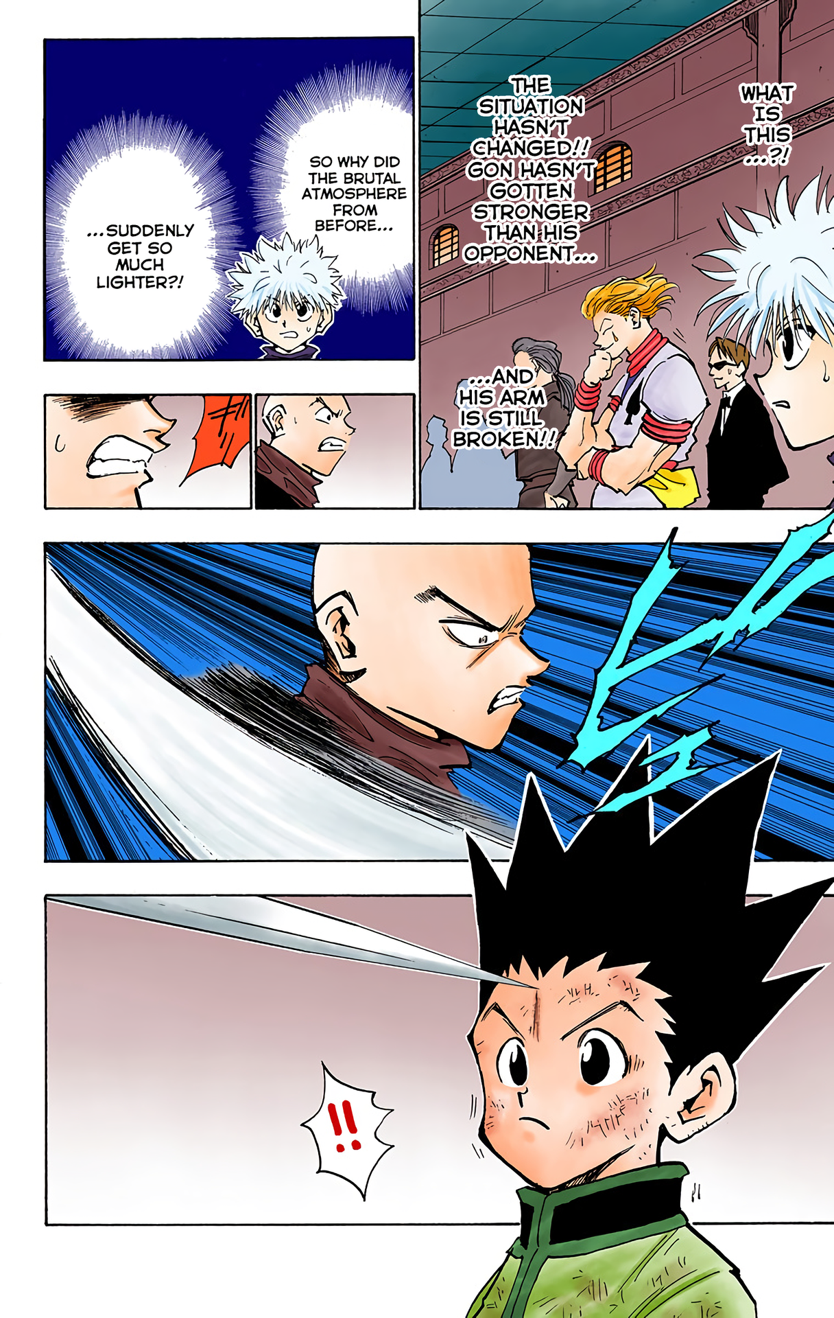 Halaman dari HUNTER x HUNTER (Official Colored) Chapter 34