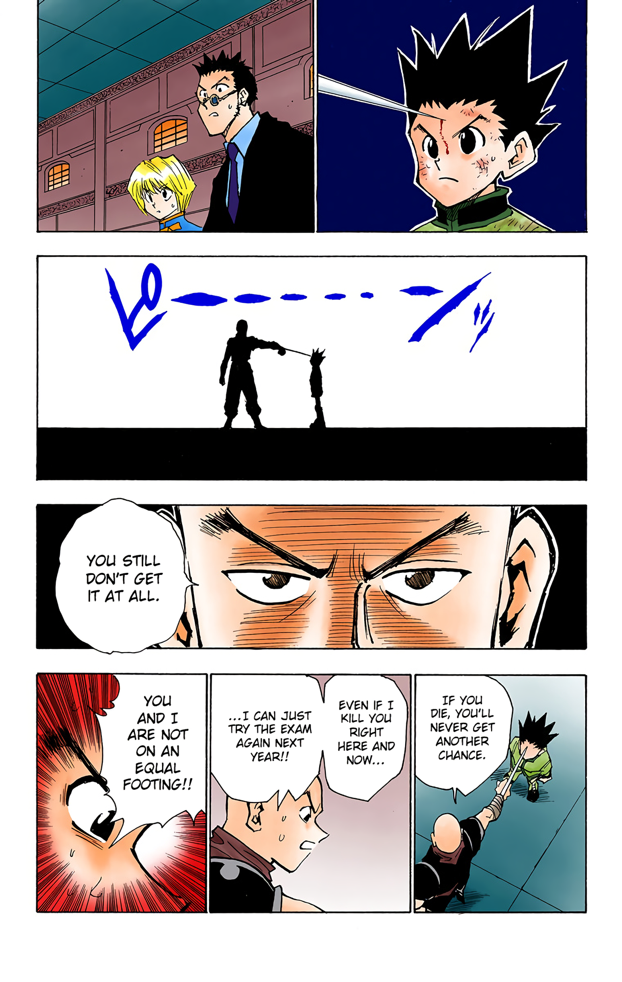 Halaman dari HUNTER x HUNTER (Official Colored) Chapter 34