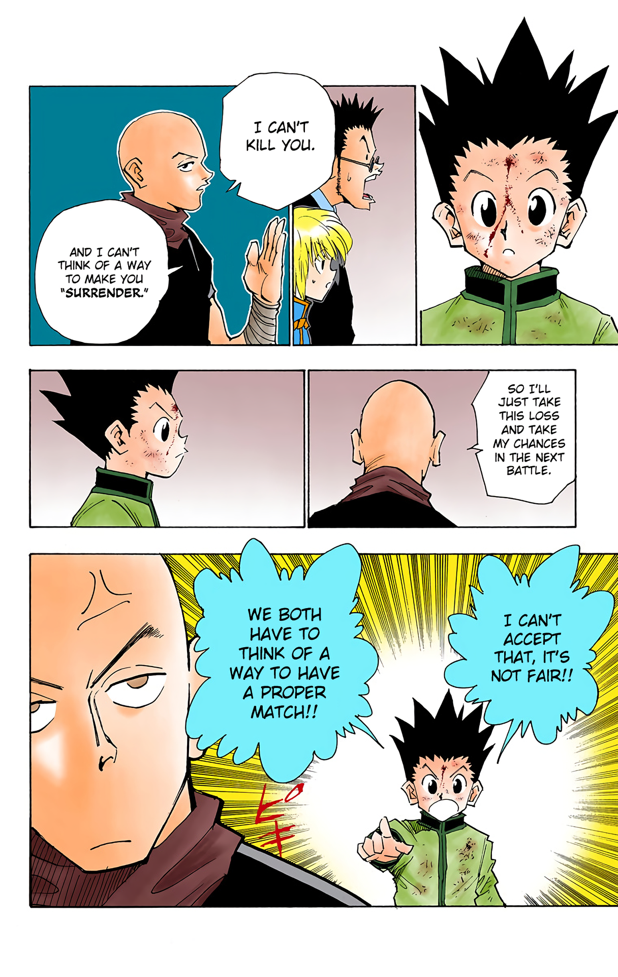 Halaman dari HUNTER x HUNTER (Official Colored) Chapter 34