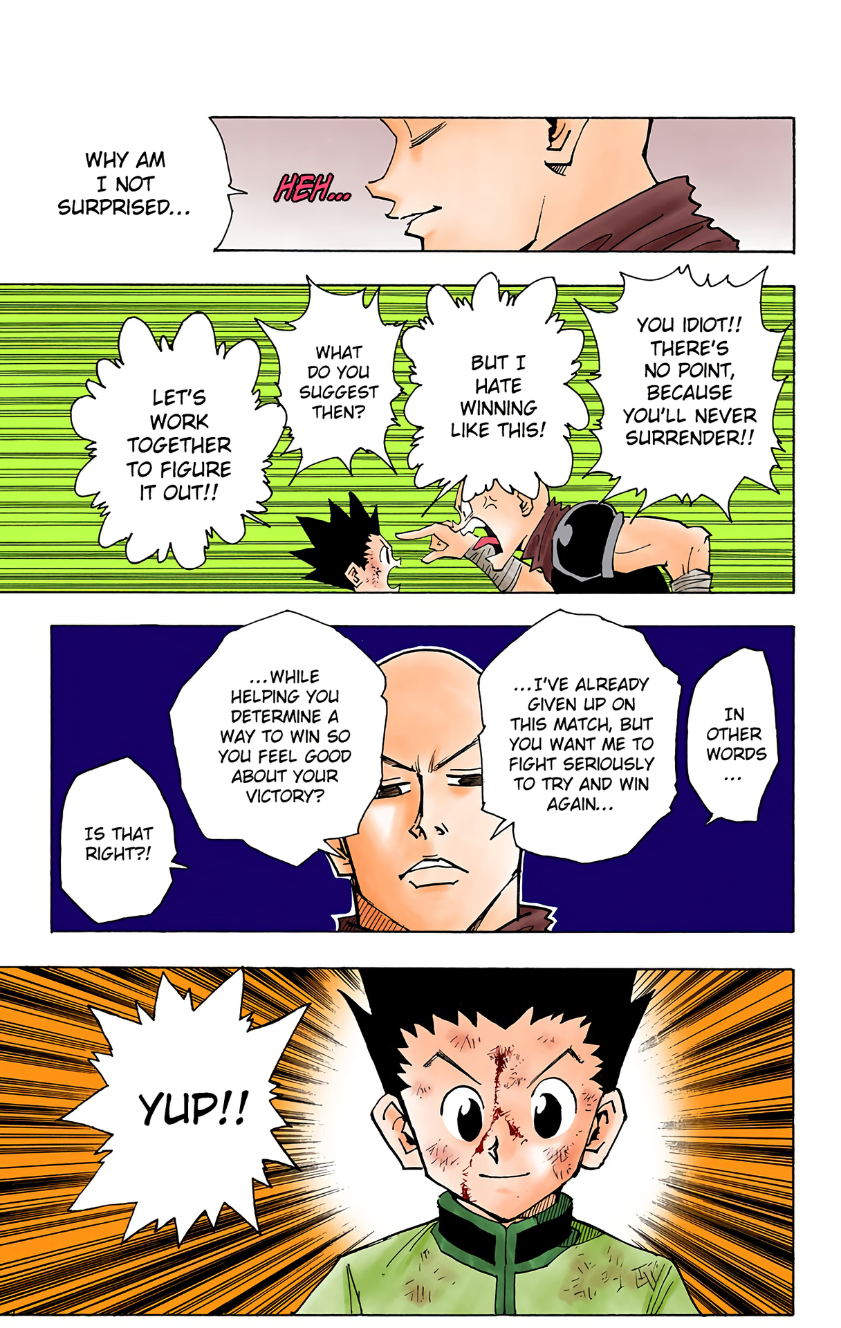 Halaman dari HUNTER x HUNTER (Official Colored) Chapter 34