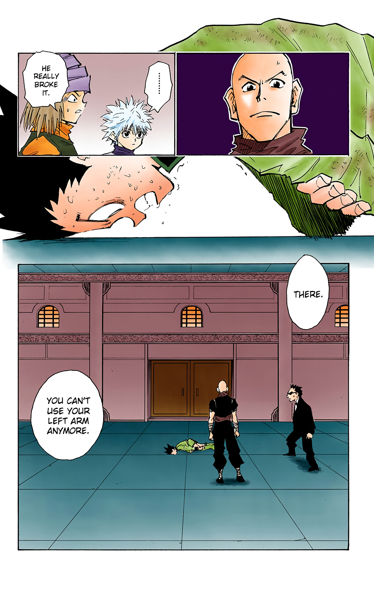 Halaman dari HUNTER x HUNTER (Official Colored) Chapter 34