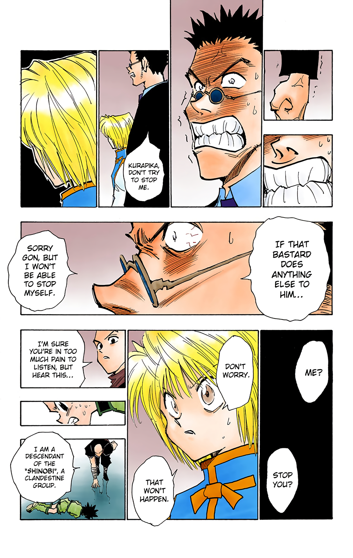 Halaman dari HUNTER x HUNTER (Official Colored) Chapter 34