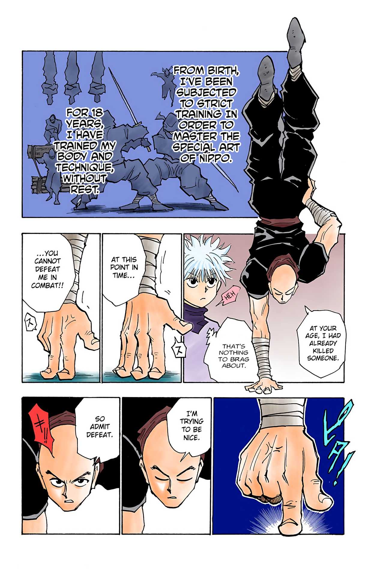 Halaman dari HUNTER x HUNTER (Official Colored) Chapter 34