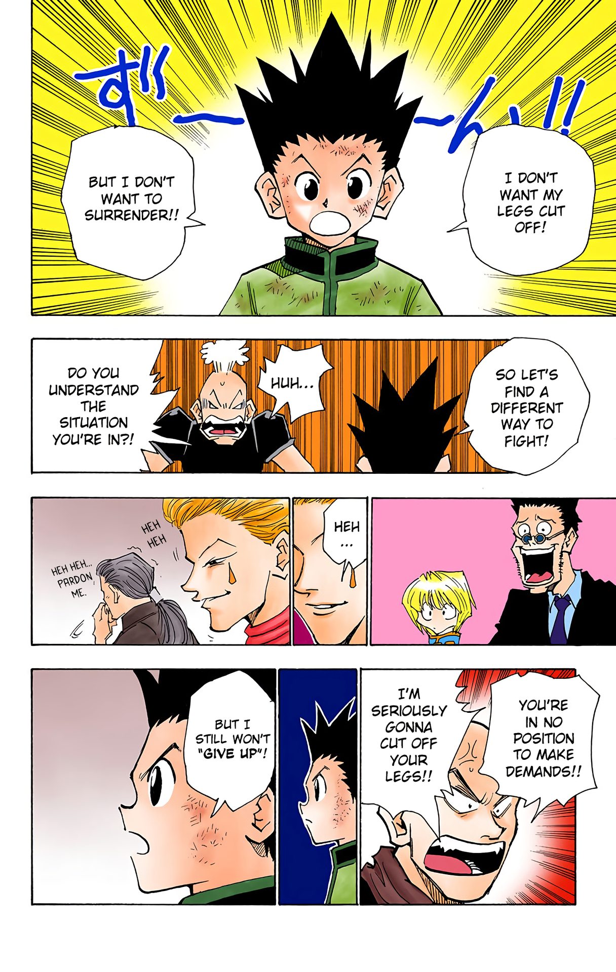 Halaman dari HUNTER x HUNTER (Official Colored) Chapter 34