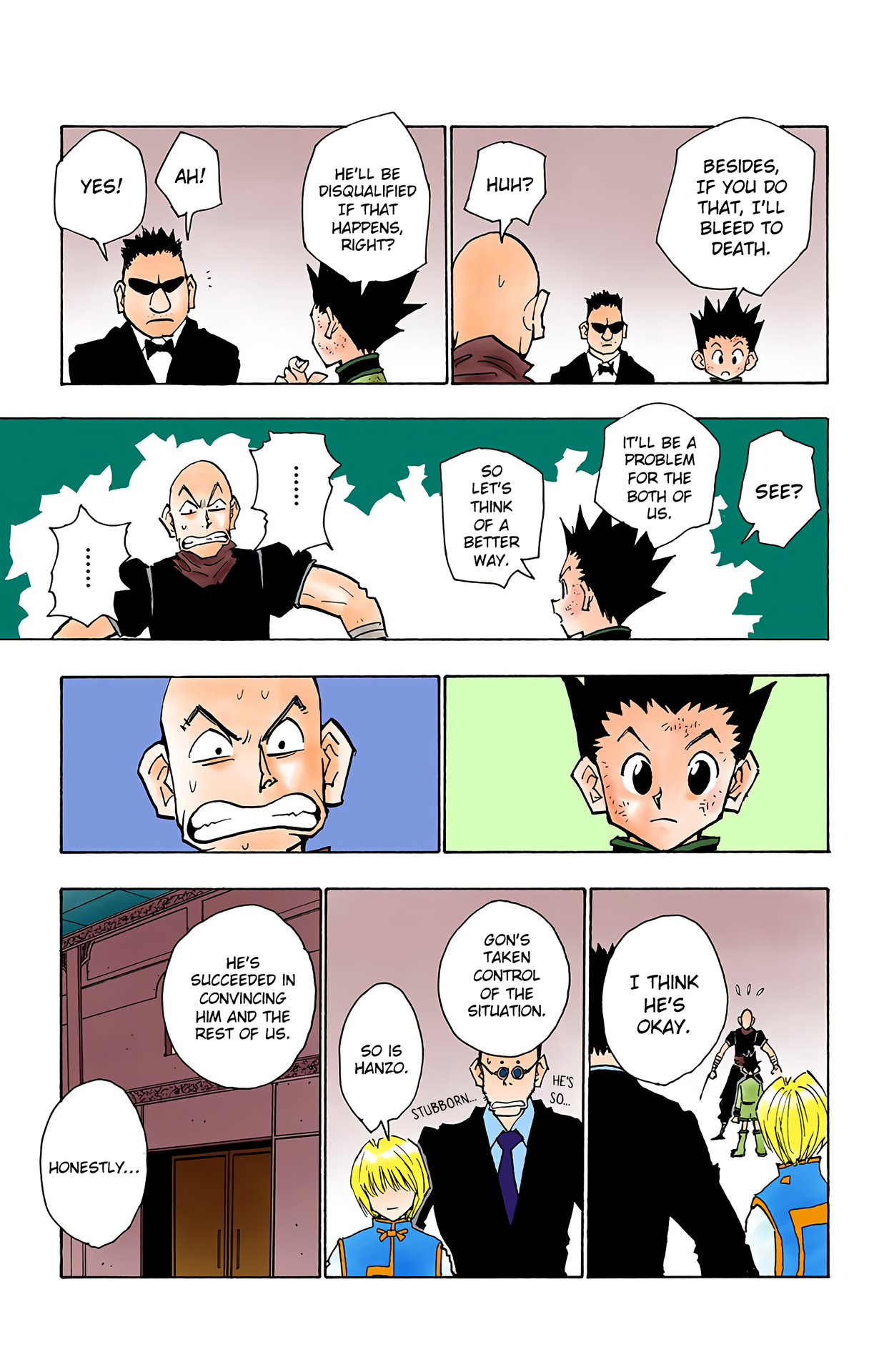 Halaman dari HUNTER x HUNTER (Official Colored) Chapter 34