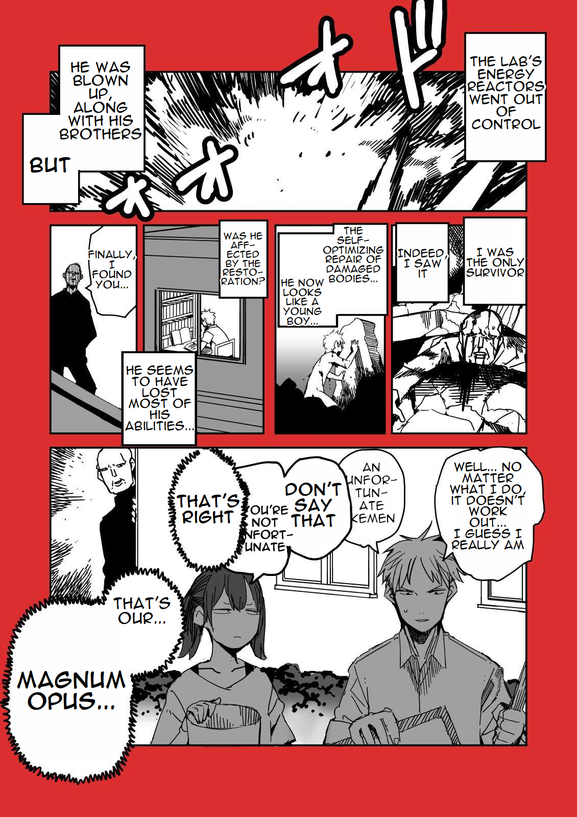 Halaman dari Oshimai Chapter 5