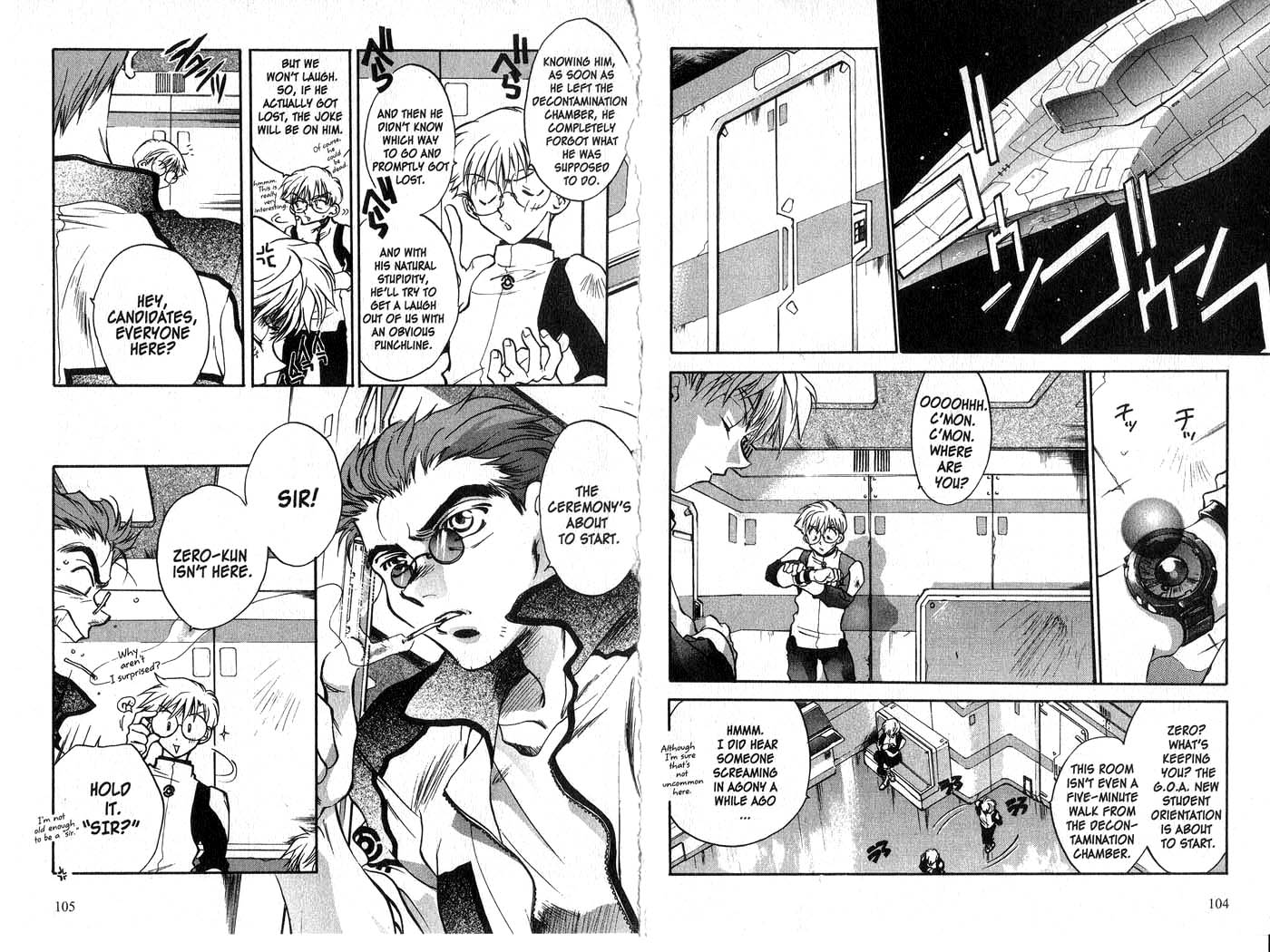 Halaman dari Megami Kouhosei Chapter 4