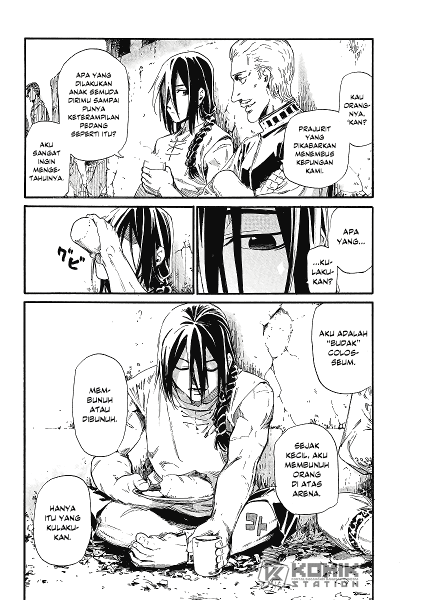 Horyo Eiyuu: Sutegoma ni Sareta Kendo wa Tekikoku de Nariagaru Chapter 2 - halaman 16