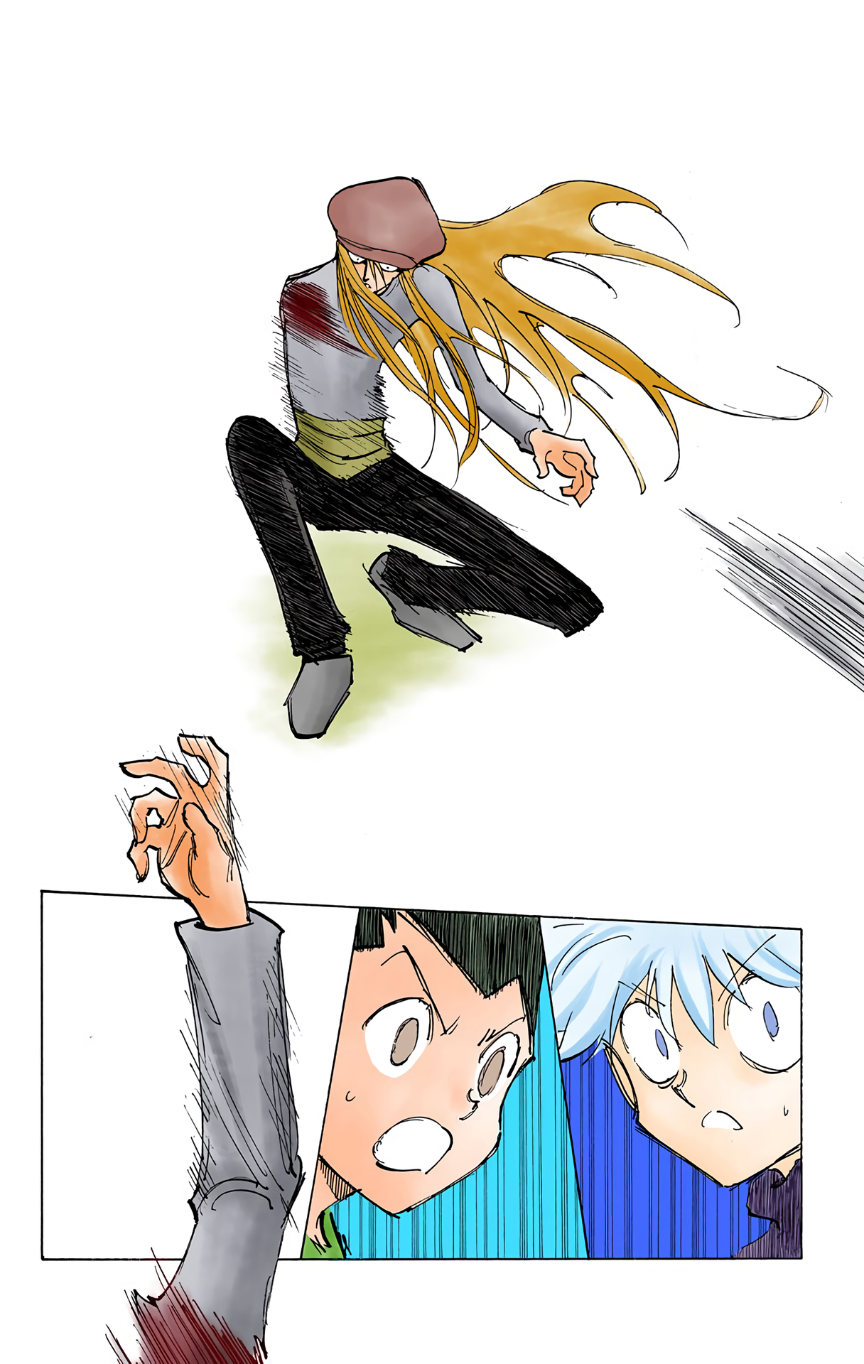 Halaman dari HUNTER x HUNTER (Official Colored) Chapter 198