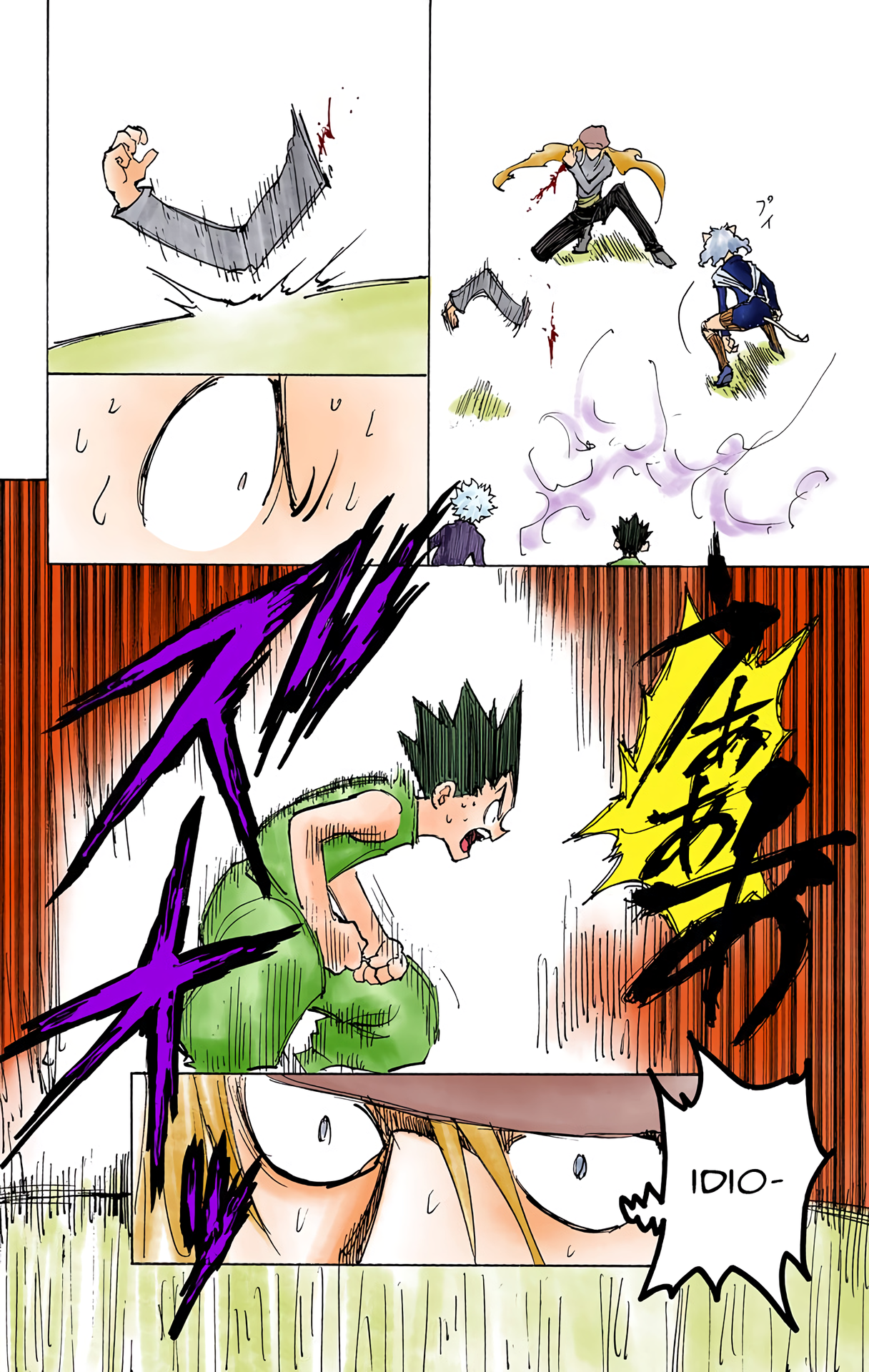 Halaman dari HUNTER x HUNTER (Official Colored) Chapter 198