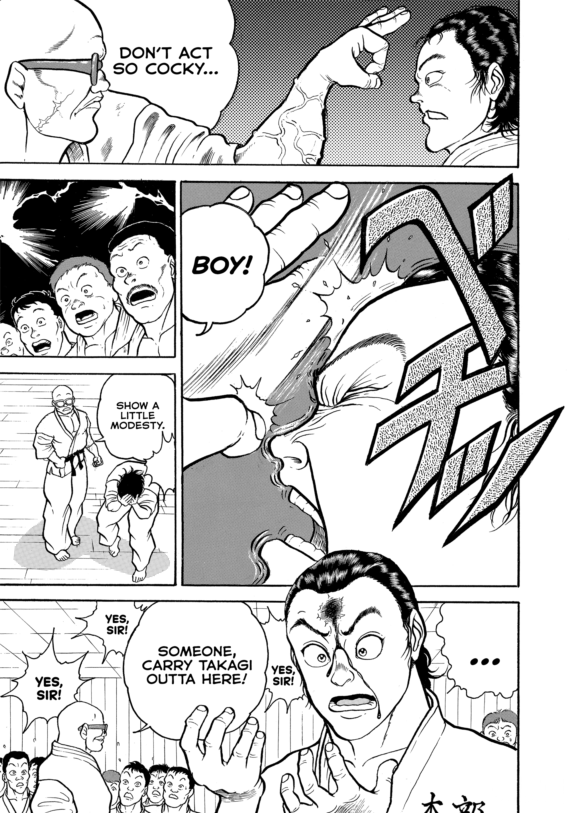 Grappler Baki Chapter 16 Page 22