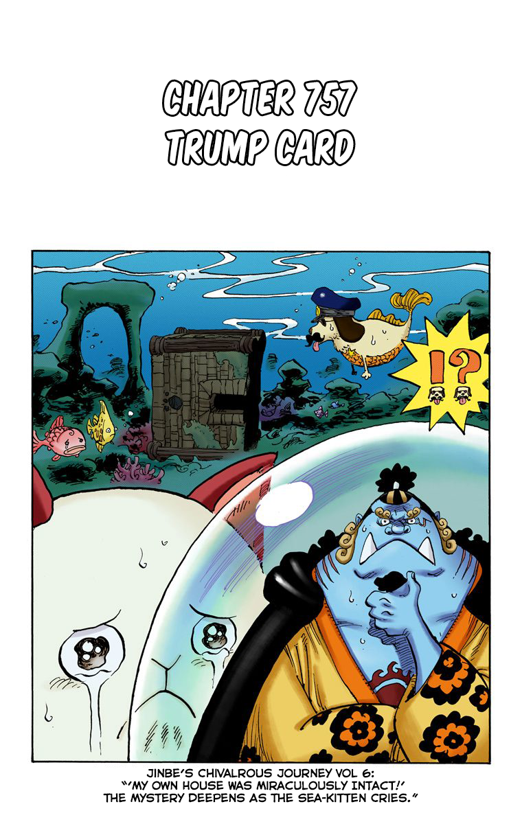 Halaman dari One Piece (Official Colored) Chapter 757