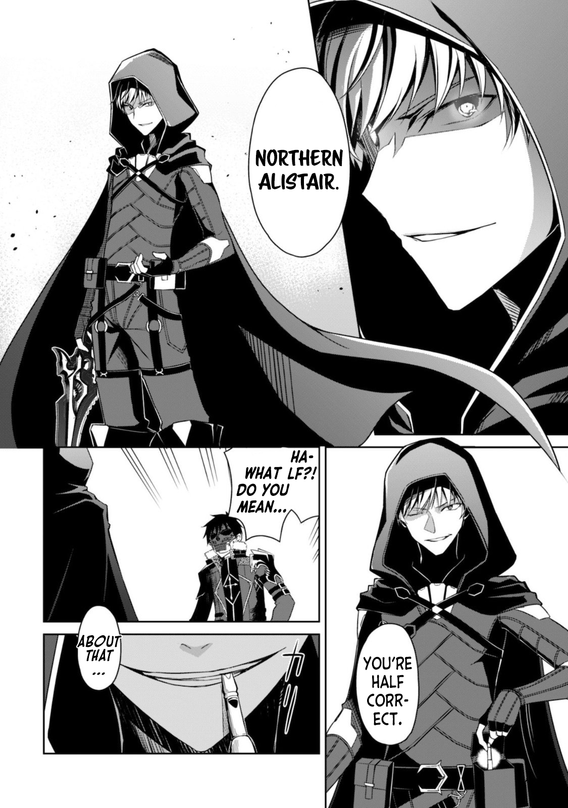 Halaman dari Boushoku no Berserk ~Ore dake Level to Iu Gainen wo Toppa suru~ Chapter 28