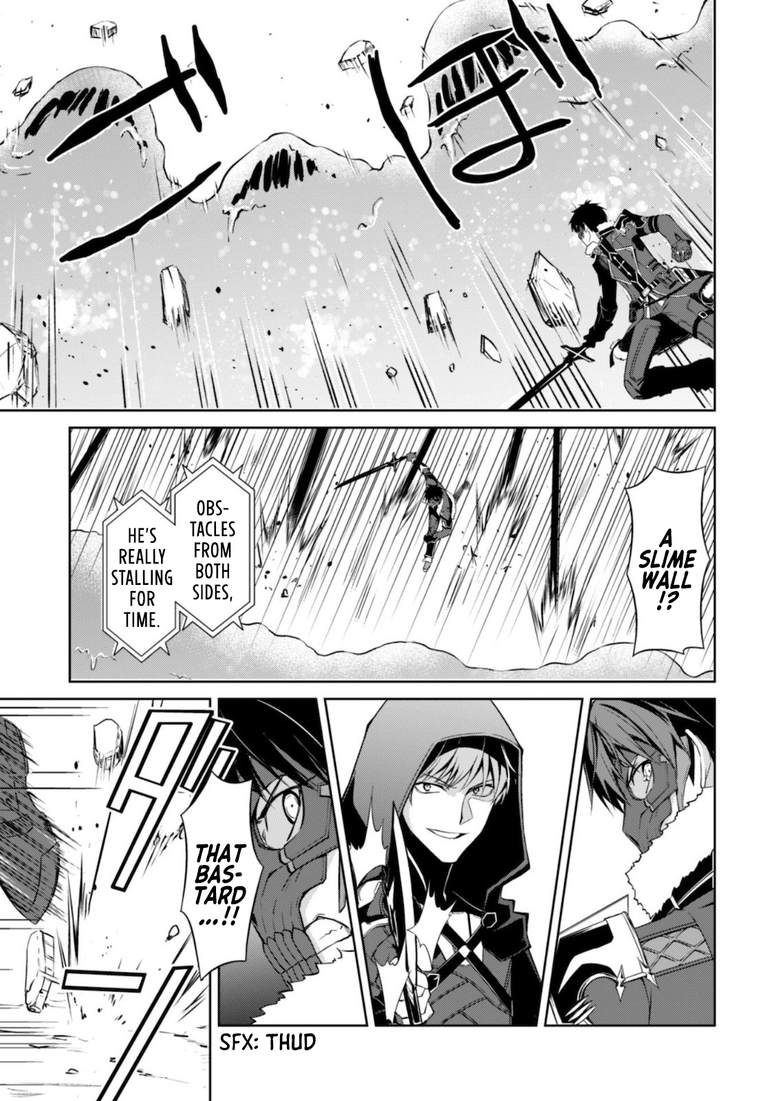 Halaman dari Boushoku no Berserk ~Ore dake Level to Iu Gainen wo Toppa suru~ Chapter 28