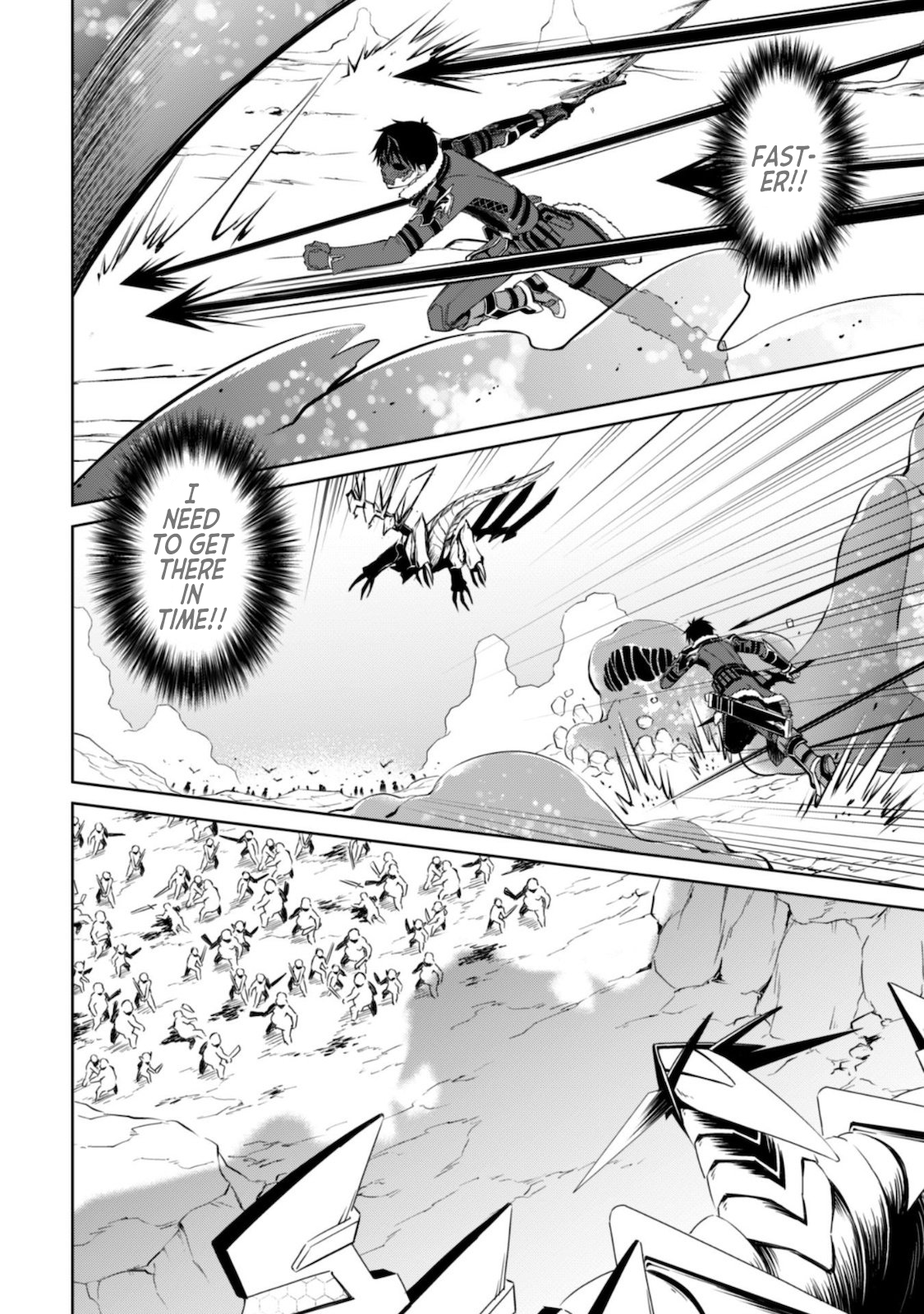 Halaman dari Boushoku no Berserk ~Ore dake Level to Iu Gainen wo Toppa suru~ Chapter 28