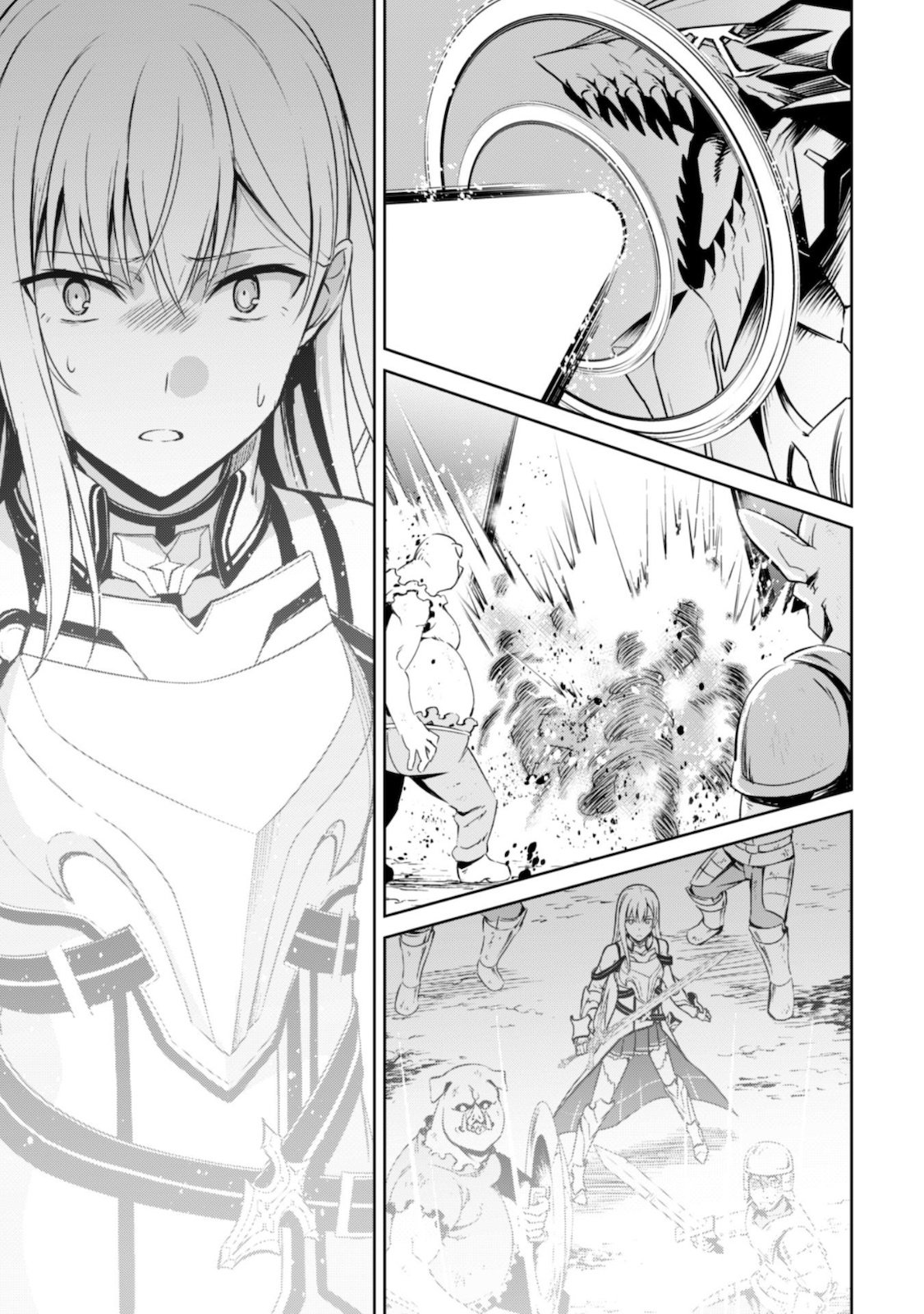 Halaman dari Boushoku no Berserk ~Ore dake Level to Iu Gainen wo Toppa suru~ Chapter 28