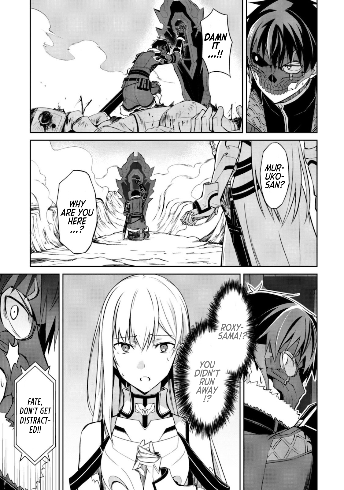 Halaman dari Boushoku no Berserk ~Ore dake Level to Iu Gainen wo Toppa suru~ Chapter 28