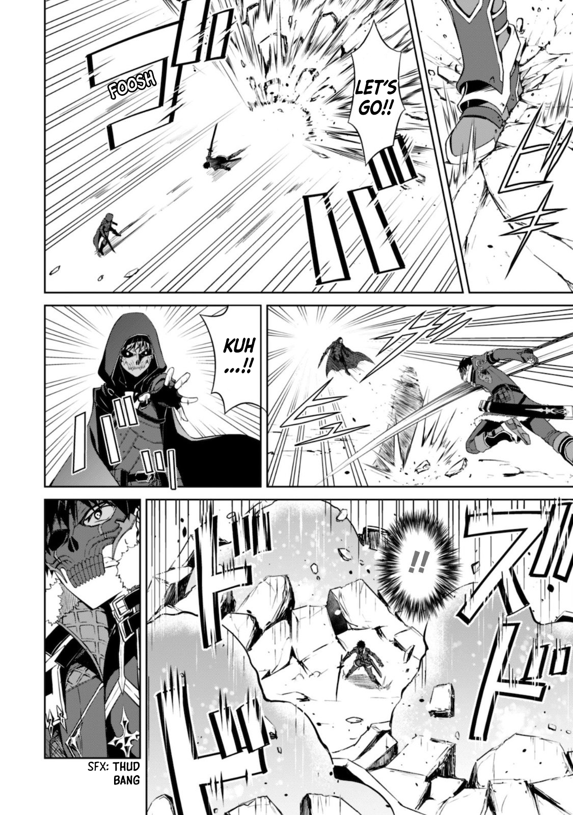 Halaman dari Boushoku no Berserk ~Ore dake Level to Iu Gainen wo Toppa suru~ Chapter 28