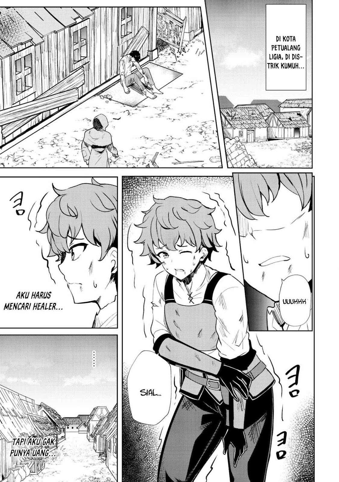 Doredake Doryoku shitemo Mannen Level 0 no Ore wa Tsuihou sareta: Kami no Teki to Yobareta Shounen wa, Shachiku Megami to Deatte Saikyou no Chikara wo Te ni Ireru Chapter 1 - halaman 28