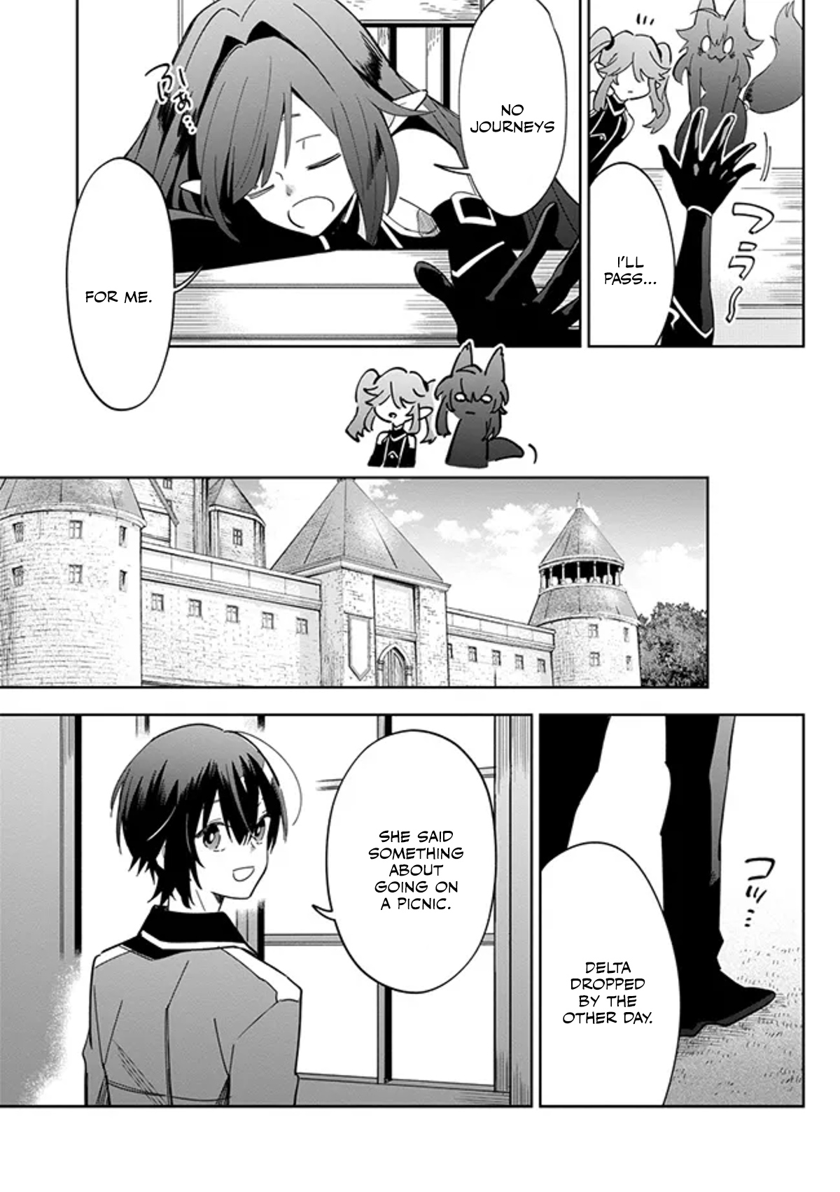 Halaman dari Kage no Jitsuryokusha ni Naritakute! Master of Garden ~Shichikage Retsuden~ Chapter 4.1