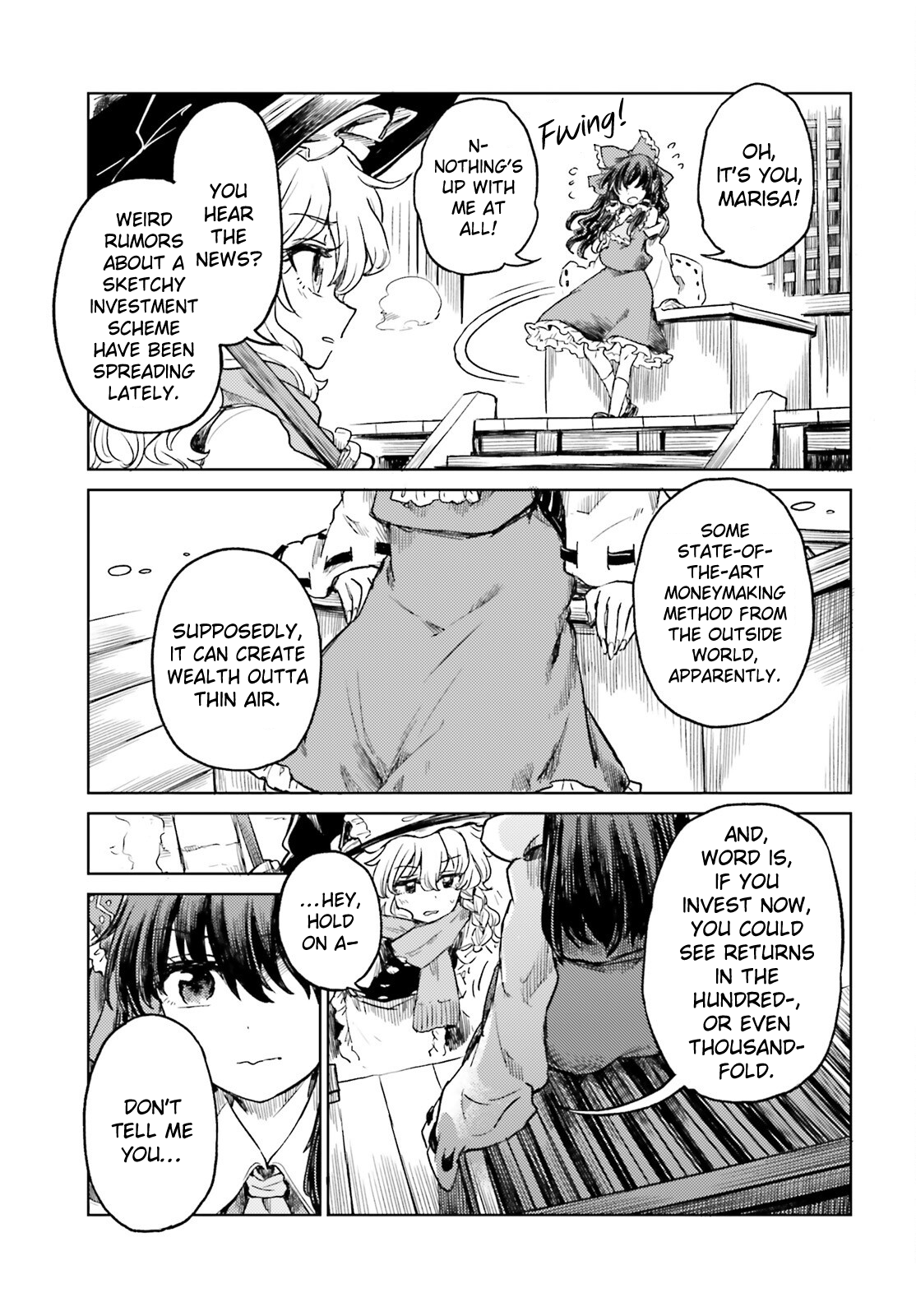 Touhou Suichouka ~ Lotus Eater-tachi no Suisei Chapter 61 Page 11