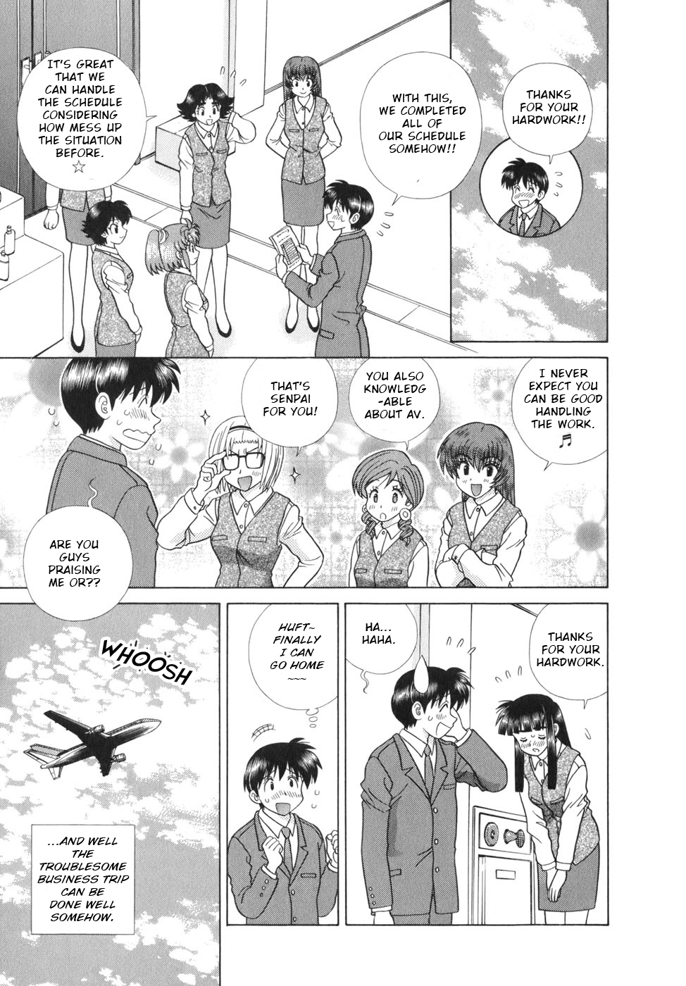 Halaman dari Futari Ecchi Chapter 341