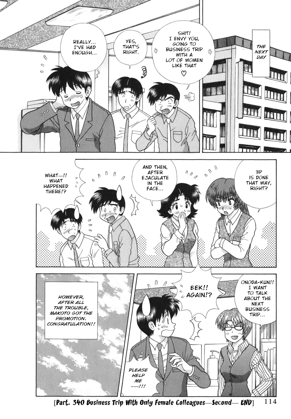 Halaman dari Futari Ecchi Chapter 341