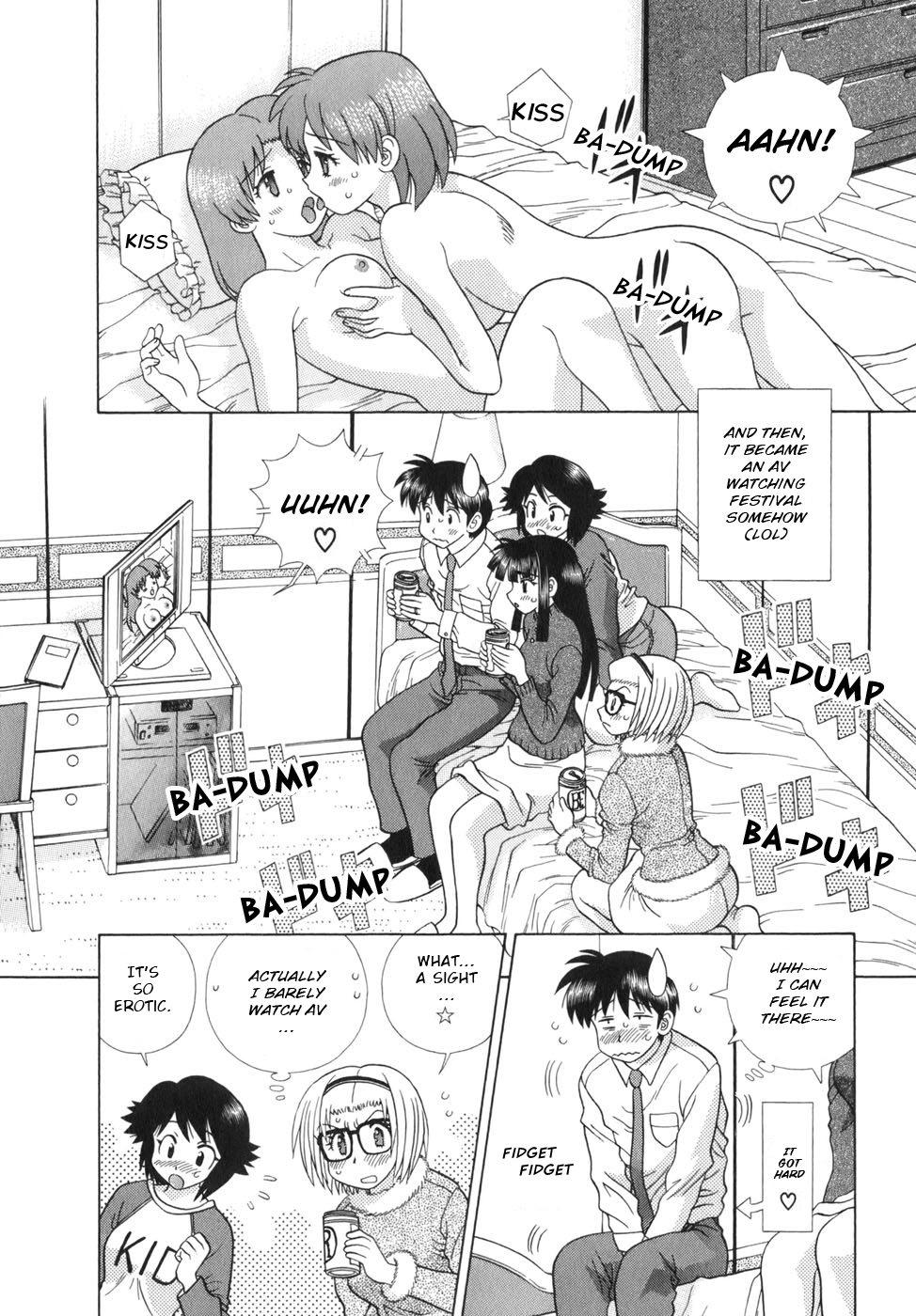 Halaman dari Futari Ecchi Chapter 341