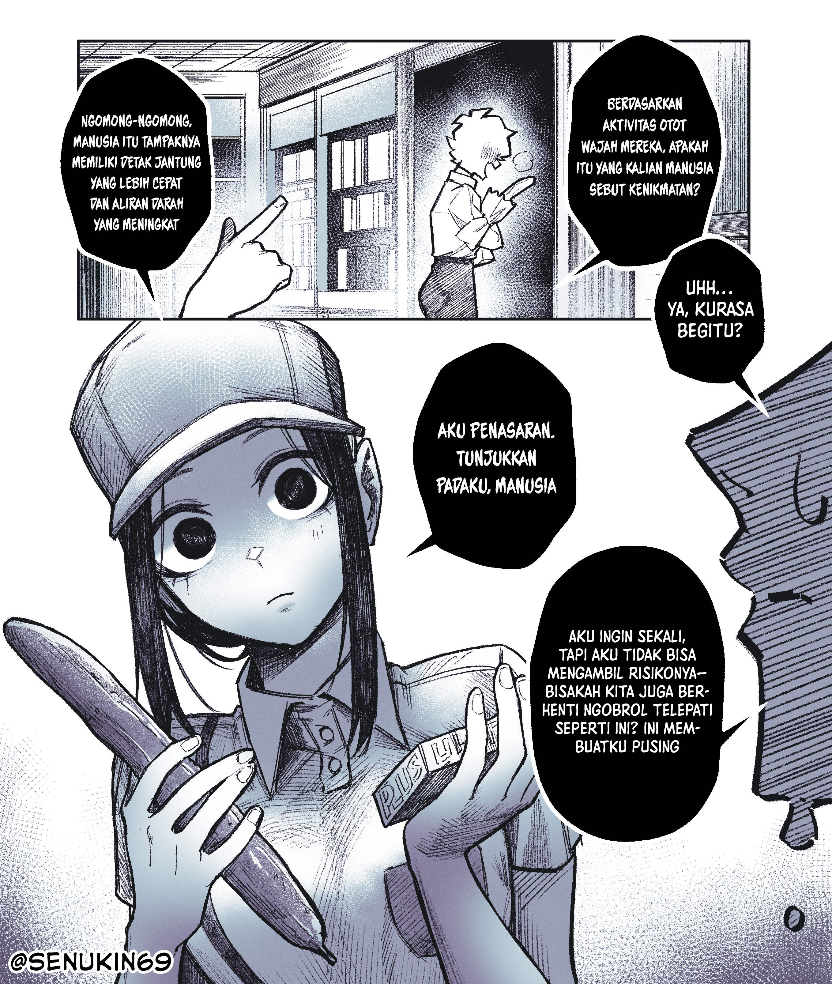 My Co-worker Is an Eldritch X! Chapter 1 - halaman 5