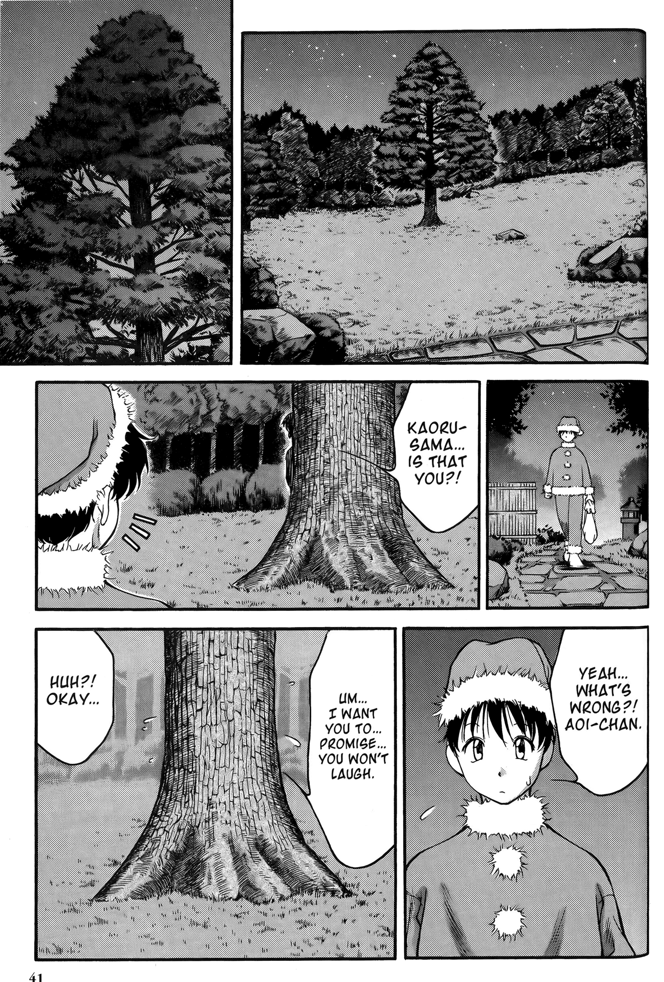 Halaman dari Ai Yori Aoshi Chapter 21