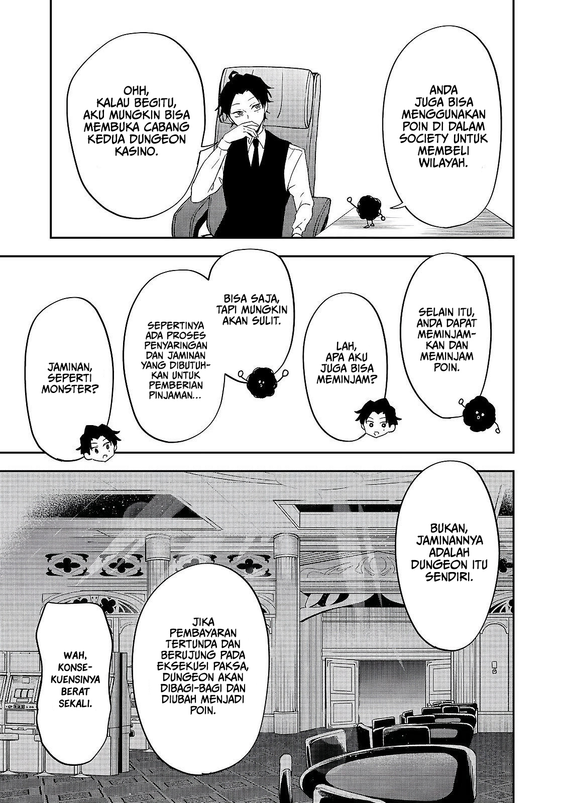 Dungeon Master Madarame ~Playing by the Rules Wasn't Going to Work, so I Decided to Build a Casino~ @COMIC Chapter 5 - halaman 20