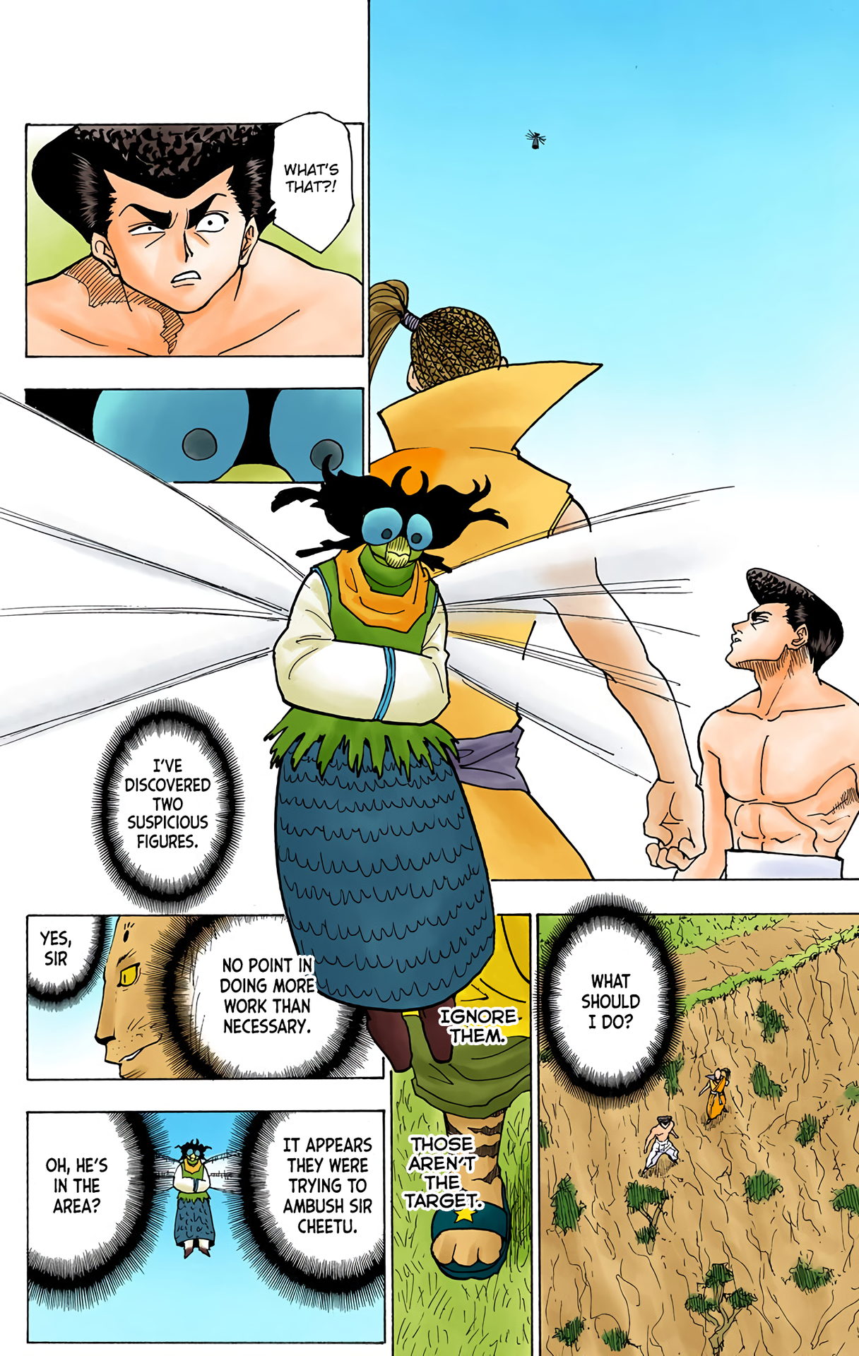 Halaman dari HUNTER x HUNTER (Official Colored) Chapter 235