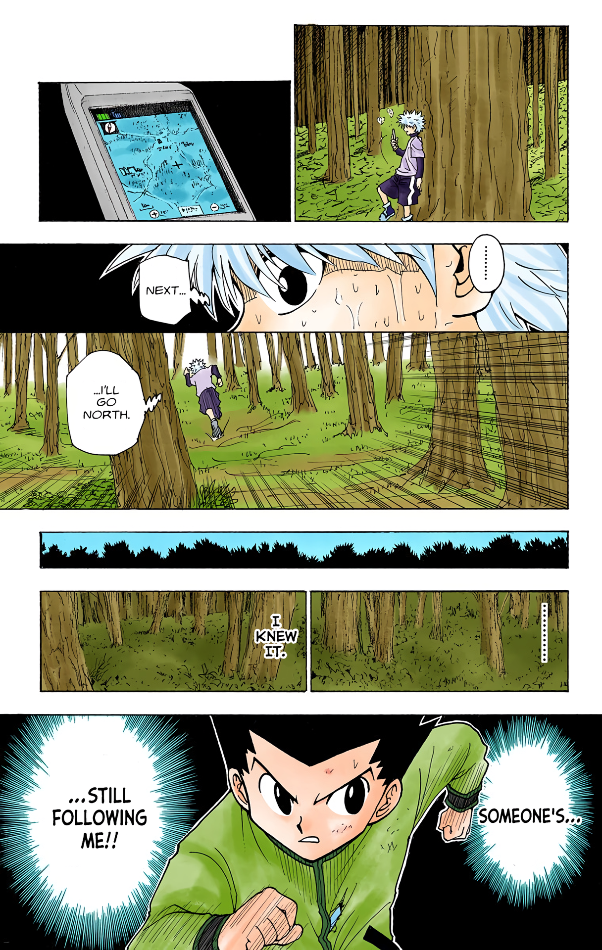 Halaman dari HUNTER x HUNTER (Official Colored) Chapter 235