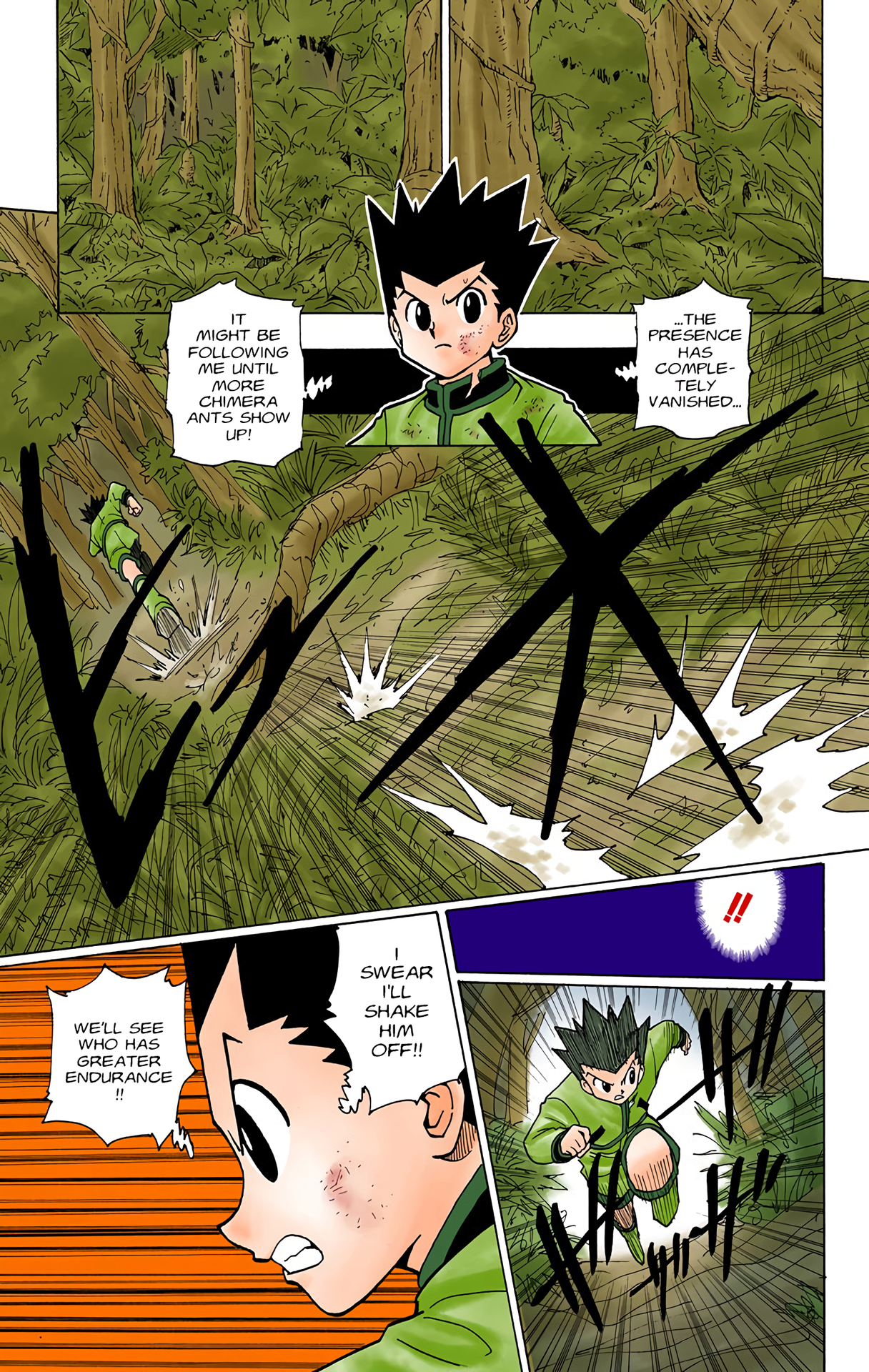 Halaman dari HUNTER x HUNTER (Official Colored) Chapter 235