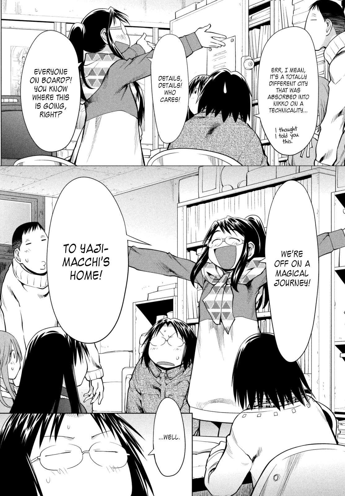 Halaman dari Genshiken Nidaime - The Society for the Study of Modern Visual Culture II Chapter 106