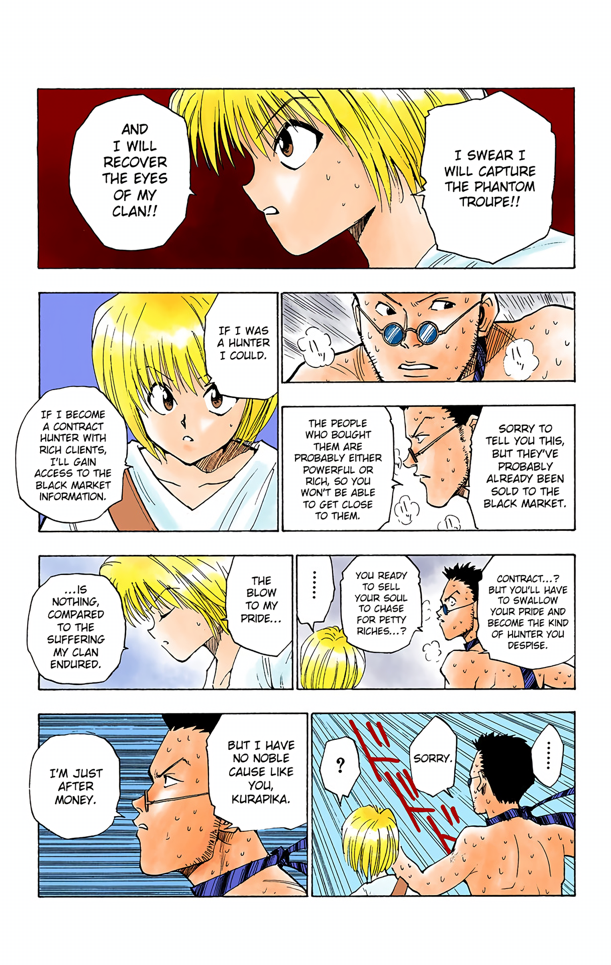 Halaman dari Hunter x Hunter (Official Colored) Chapter 7